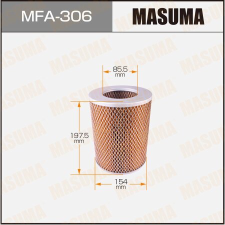 Air filter Masuma, MFA-306