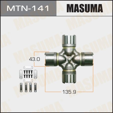 Driveshaft U-joint Masuma 43x135.90, MTN-141