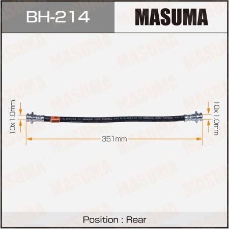 Brake hose Masuma, BH-214