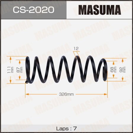 Coil spring Masuma, CS-2020