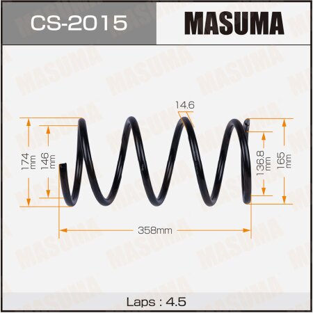 Coil spring Masuma, CS-2015