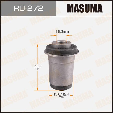 Silent block suspension bush Masuma, RU-272