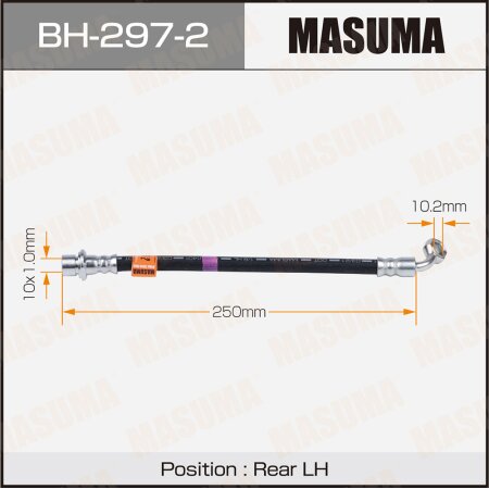 Brake hose Masuma, BH-297-2