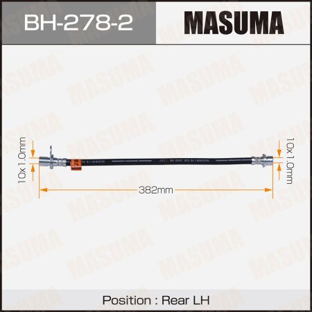 Brake hose Masuma, BH-278-2