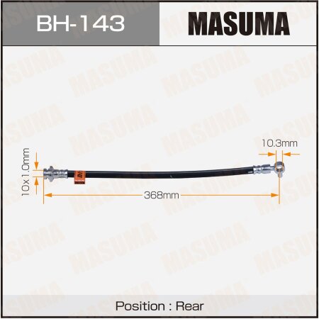 Brake hose Masuma, BH-143