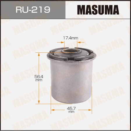 Silent block suspension bush Masuma, RU-219