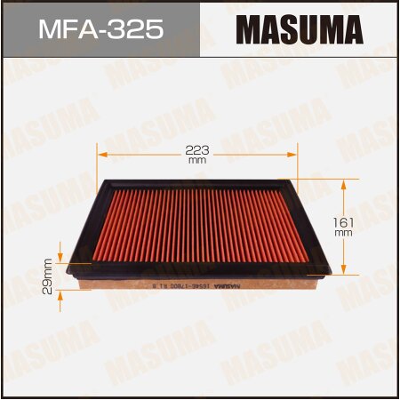 Air filter Masuma, MFA-325