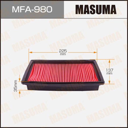 Air filter Masuma, MFA-980