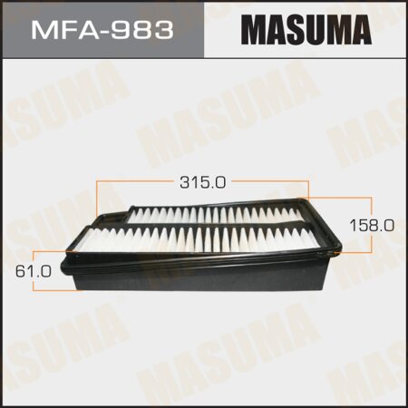 Air filter Masuma, MFA-983