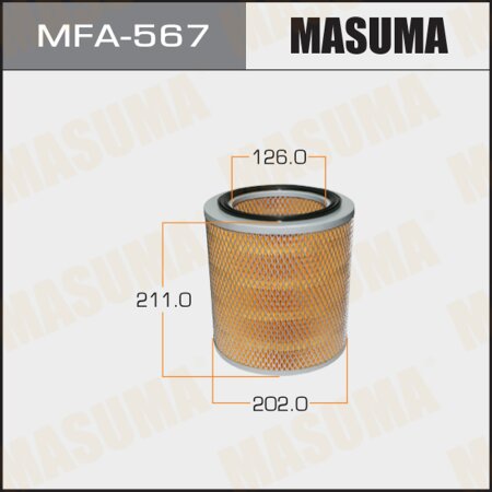 Air filter Masuma, MFA-567