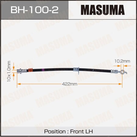 Brake hose Masuma, BH-100-2