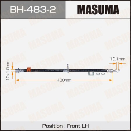 Brake hose Masuma, BH-483-2