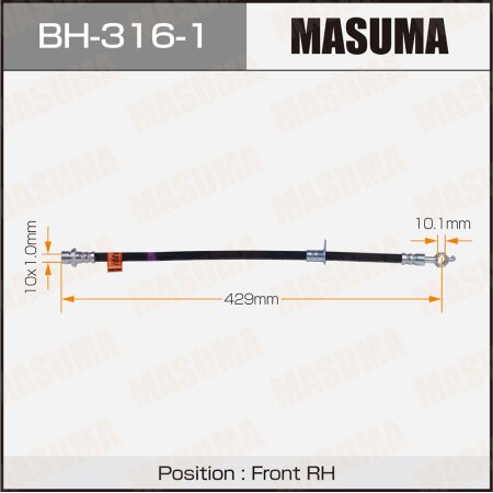 Brake hose Masuma, BH-316-1