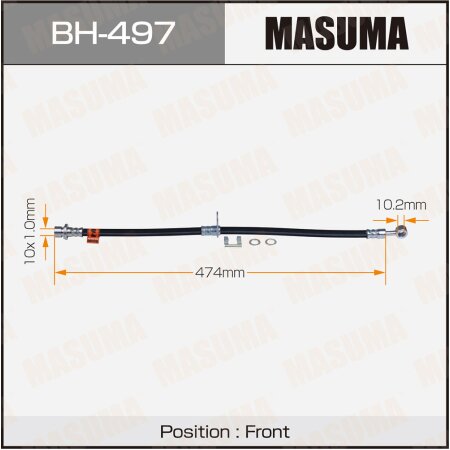 Brake hose Masuma, BH-497