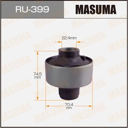 Silent block suspension bush Masuma, RU-399