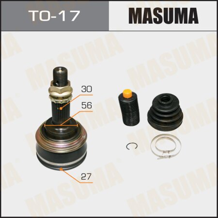 CV joint (outer) Masuma, TO-17