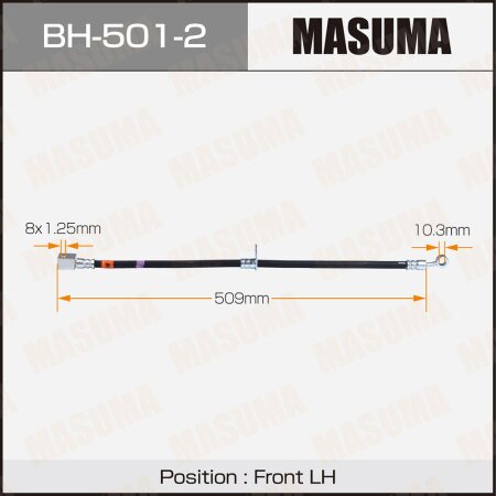 Brake hose Masuma, BH-501-2