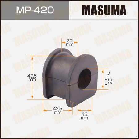 Stabilizer bar bushing Masuma, MP-420