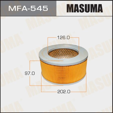 Air filter Masuma, MFA-545