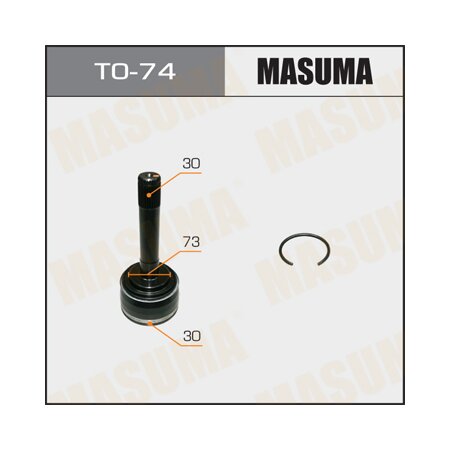 CV joint (outer) Masuma, TO-74