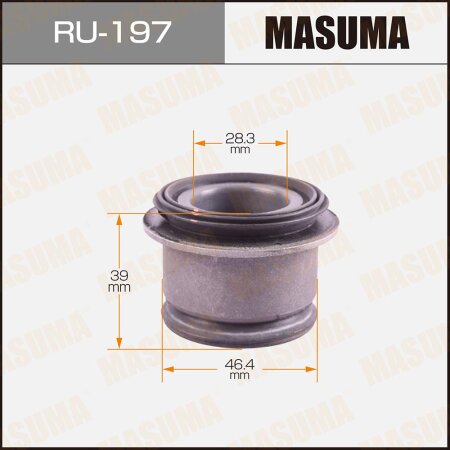 Silent block suspension bush Masuma, RU-197