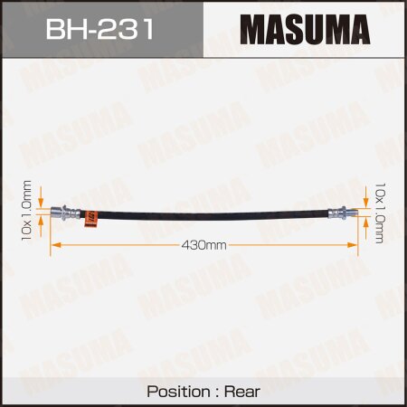 Brake hose Masuma, BH-231