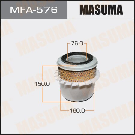 Air filter Masuma, MFA-576