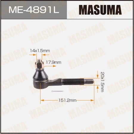 Tie rod end Masuma, ME-4891L