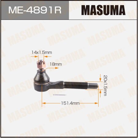 Tie rod end Masuma, ME-4891R