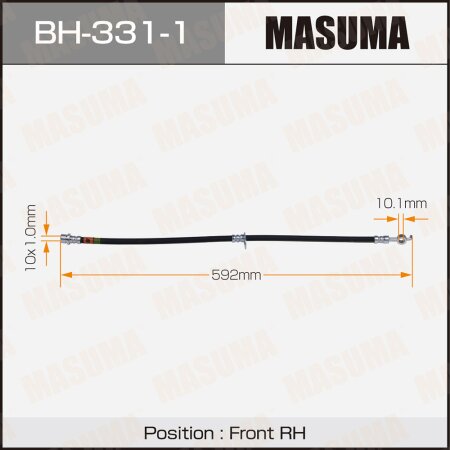 Brake hose Masuma, BH-331-1