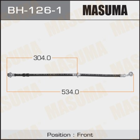 Brake hose Masuma, BH-126-1