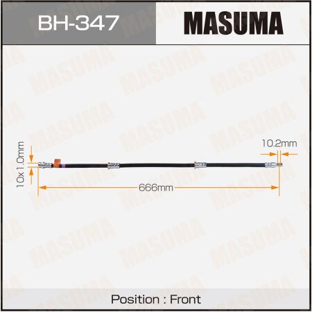 Brake hose Masuma, BH-347