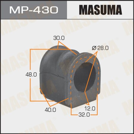 Stabilizer bar bushing Masuma, MP-430