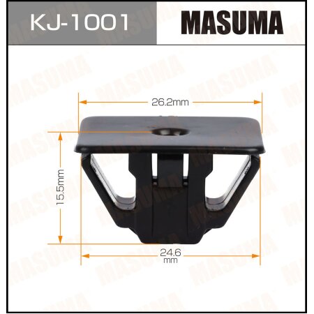 Retainer clip Masuma plastic, KJ-1001