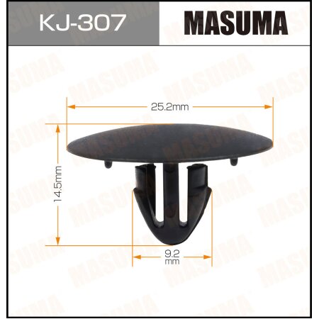 Retainer clip Masuma plastic, KJ-307