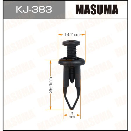 Retainer clip Masuma plastic, KJ-383