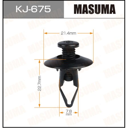 Retainer clip Masuma plastic, KJ-675