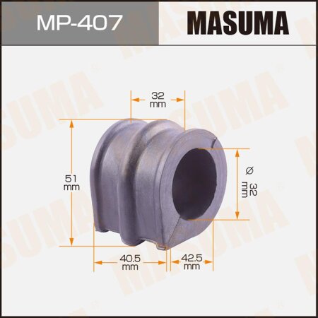 Stabilizer bar bushing Masuma, MP-407