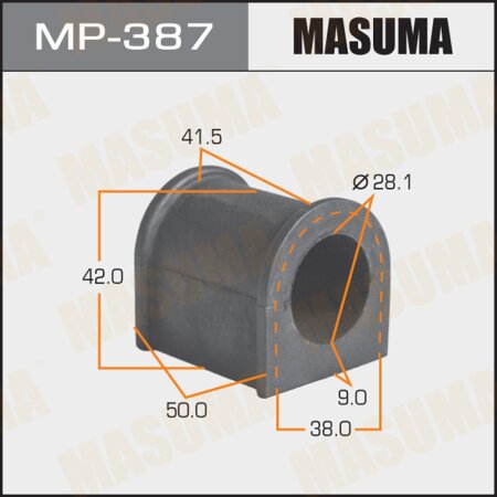 Stabilizer bar bushing Masuma, MP-387