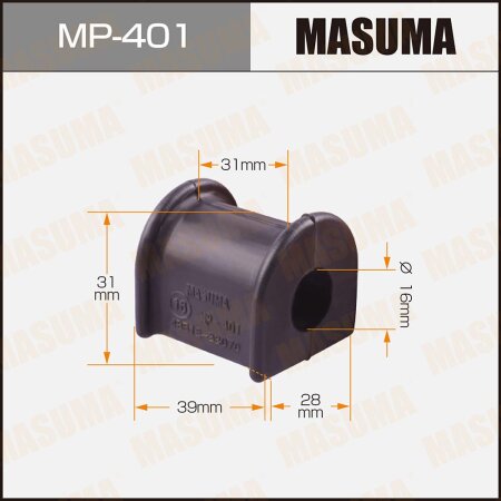 Stabilizer bar bushing Masuma, MP-401