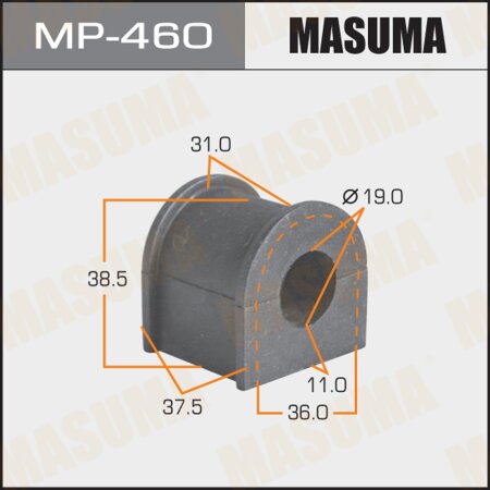 Stabilizer bar bushing Masuma, MP-460