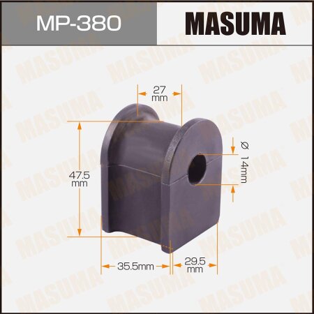 Stabilizer bar bushing Masuma, MP-380