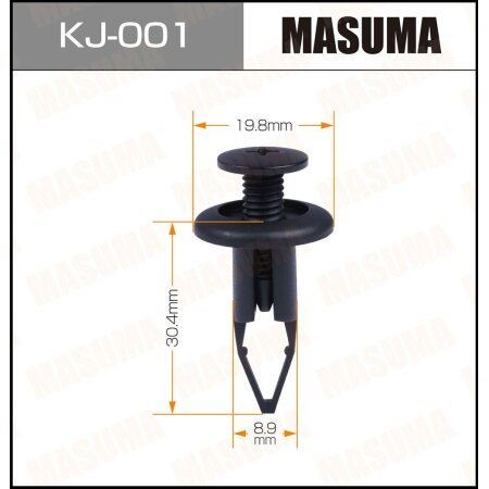 Retainer clip Masuma plastic, KJ-001