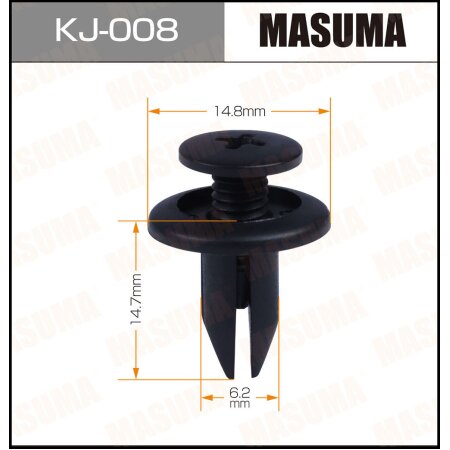 Retainer clip Masuma plastic, KJ-008