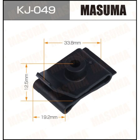 Retainer clip Masuma plastic, KJ-049