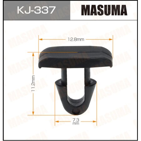 Retainer clip Masuma plastic, KJ-337