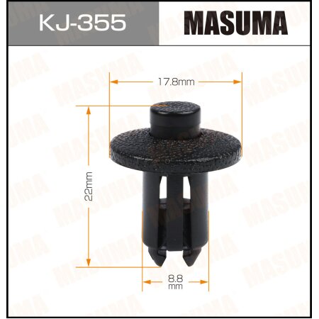 Retainer clip Masuma plastic, KJ-355