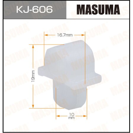 Retainer clip Masuma plastic, KJ-606