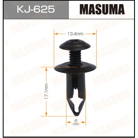 Retainer clip Masuma plastic, KJ-625