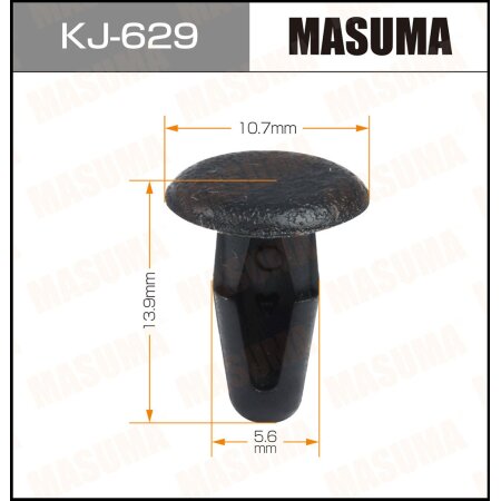 Retainer clip Masuma plastic, KJ-629